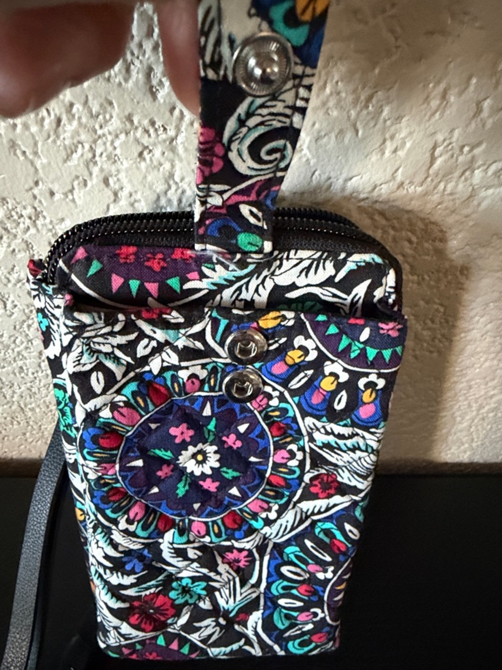 Vera Bradley Quilted RFID Wristlet Wallet - Picture 3 of 10